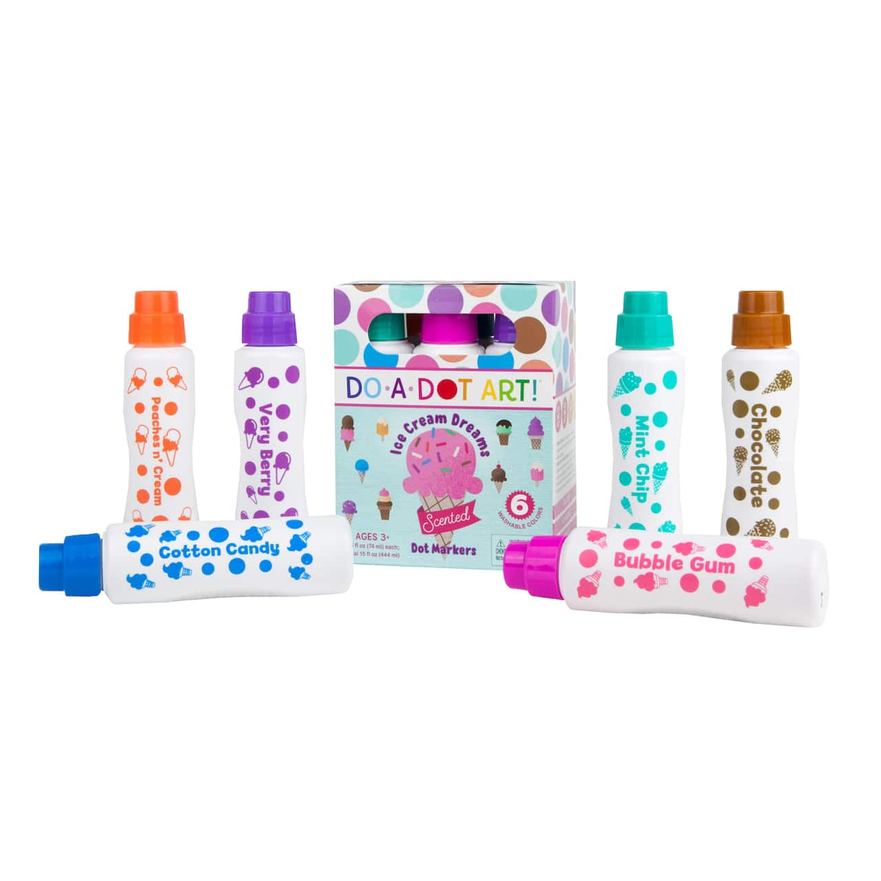 Do-A-Dot Art® Ice Cream Dreams 6 Color Dot Markers